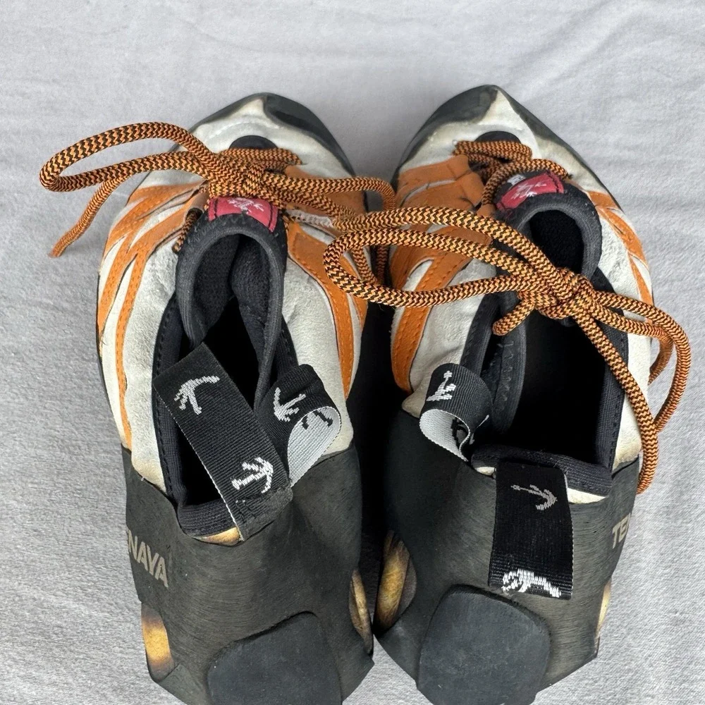 Size M10.5/W11.5 -‎ Tenaya Tatanka Orange Rock Climbing Shoes